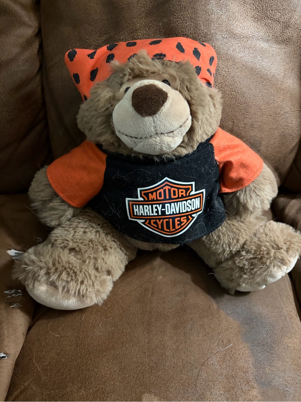 Harley Davidson Big Ed Huggie Bear (no tags attached)